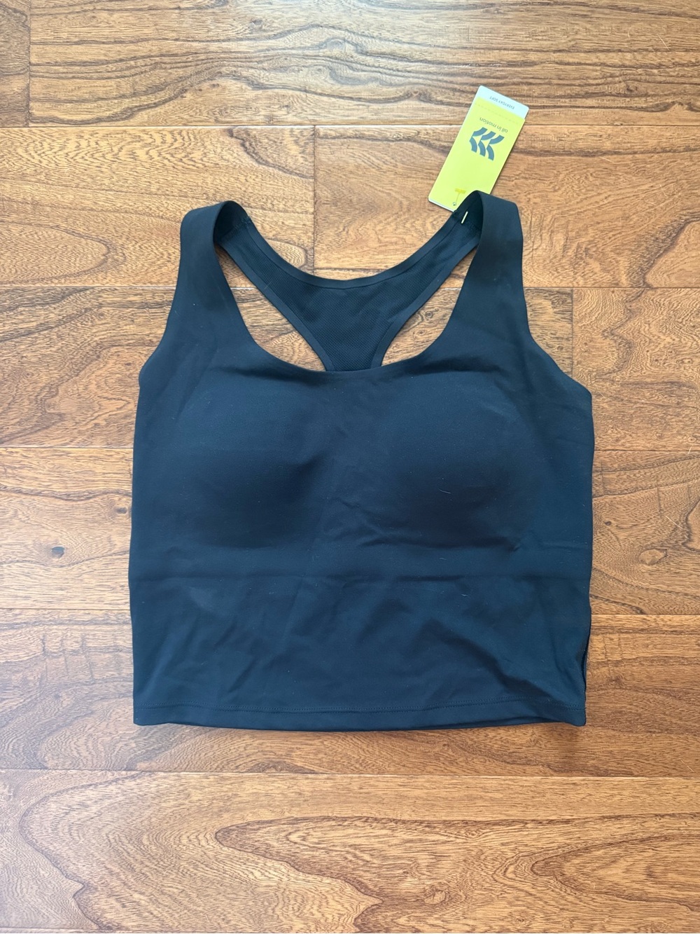 NWT All in Motion Cropped Racerback Bra Top